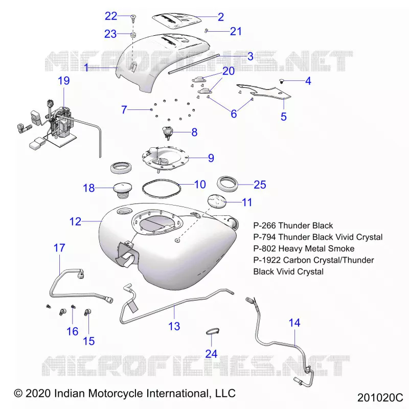 SYSTÃˆME D'ALIMENTATION, FUEL TANK ASM.
