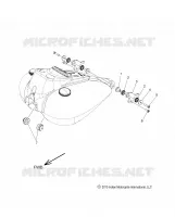 SYSTÃˆME D'ALIMENTATION, FUEL TANK MOUNTING