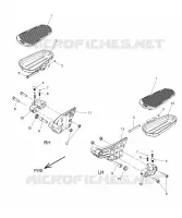 CHASSIS, FLOORBOARD, PASSENGER