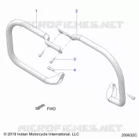CHASSIS, HIGHWAY BAR, TUBE