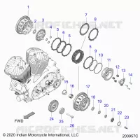 SYSTÃˆME DE TRANSMISSION, CLUTCH AND PRIMARY DRIVE