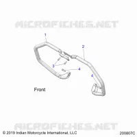 CHASSIS, HIGHWAY BAR/TIP OVER BAR