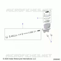 FREIN ARRIERE, MASTER CYLINDER