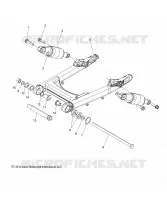SUSPENSION ARRIERE ASM., SWING ARM AND SHOCKS