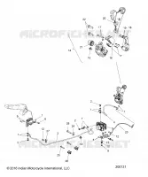 FREINS, REAR ASM., W/ABS