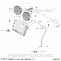 ELECTRICITE, INSTRUMENT CLUSTER