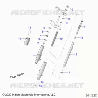 SUSPENSION AVANT FORKS