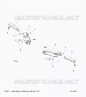 CHASSIS, FOOTPEGS
