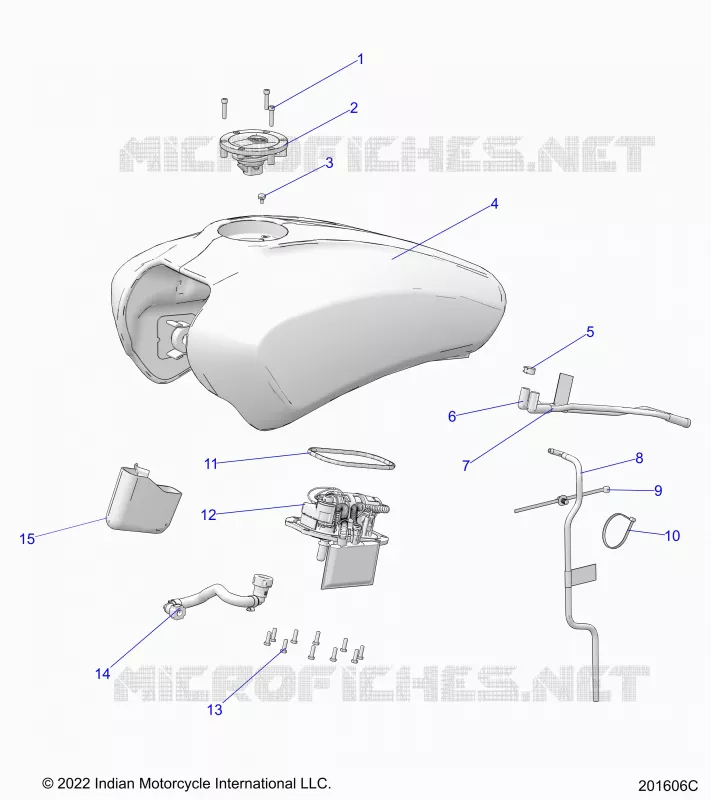 SYSTÃˆME D'ALIMENTATION, FUEL TANK ASM.