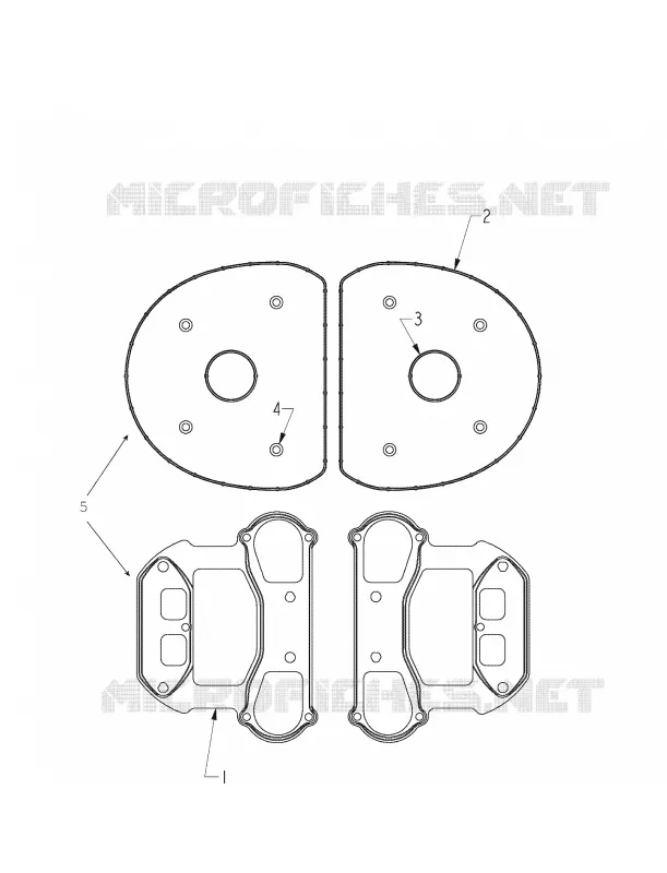 MOTEUR, ROCKER COVER GASKET KIT