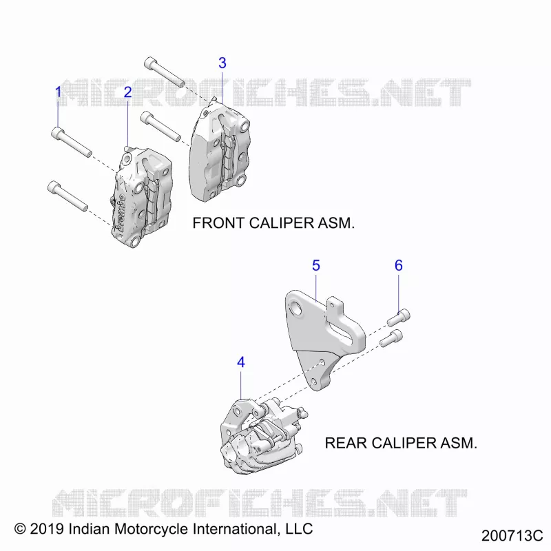 BRAKES, ETRIERS DE FREIN AVANT AND REAR
