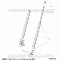 SUSPENSION AVANT FORKS
