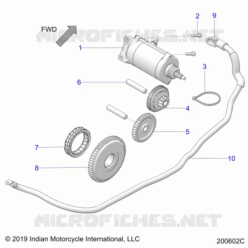 DEMARREUR MOTOR