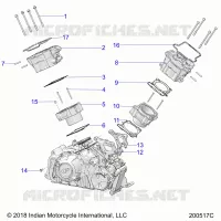 ENGINE, CYLINDER AND CULASSE MNTG.