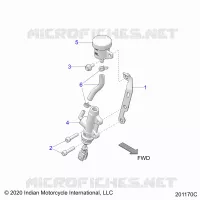 BRAKES, MAITRE CYLINDRE, REAR