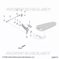 SYSTÃˆME DE TRANSMISSION, SHIFT PEDAL AND SHIFT LINKAGE