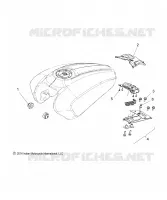SYSTÃˆME D'ALIMENTATION, FUEL TANK MOUNTING