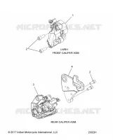 BRAKES, ETRIERS DE FREIN AVANT AND REAR