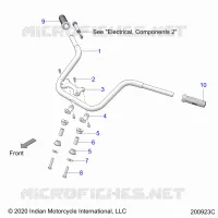STEERING, FIXATION GUIDON AND GRIPS