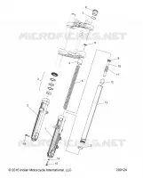 SUSPENSION AVANT FORKS