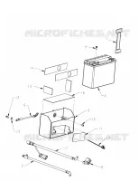 BATTERIE, TRAY AND CABLES