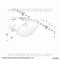 SYSTÃˆME D'ALIMENTATION, FUEL TANK MOUNTING