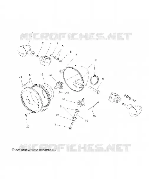 ELECTRICITE, HEADLIGHT AND TURN SIGNALS