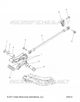 DRIVE TRAIN, SHIFT PEDAL AND LINKAGE