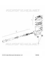 FREIN ARRIERE, MASTER CYLINDER