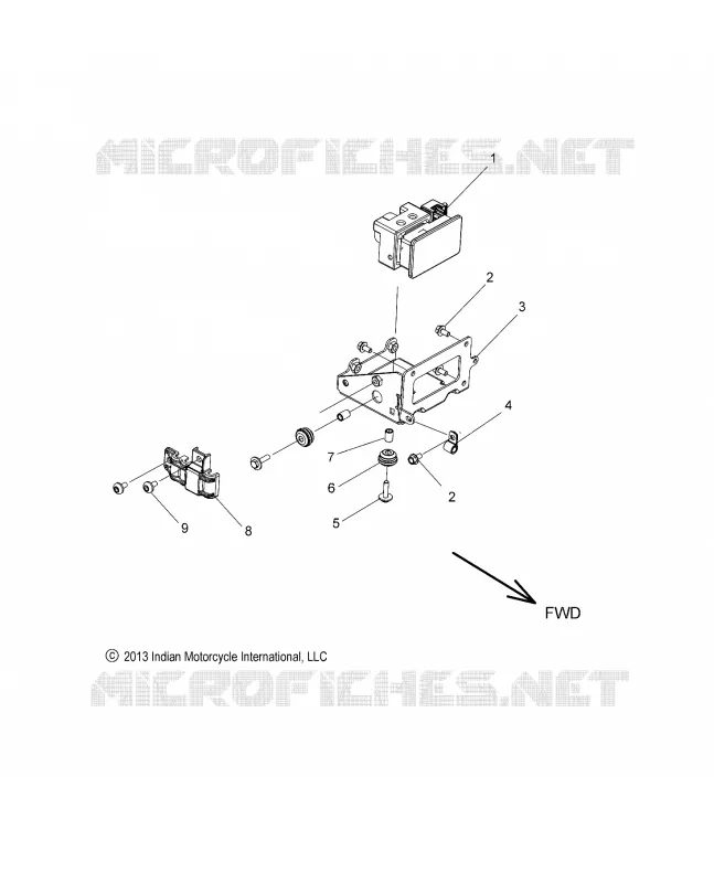 FREINS, ABS MODULE ASM.