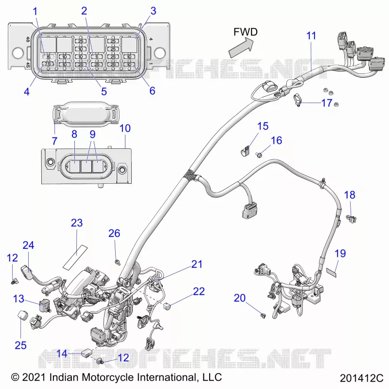 ELECTRICITE, WIRE HARNESS 1