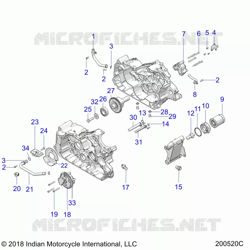MOTEUR, OIL SYSTEM