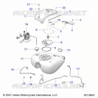 SYSTÃˆME D'ALIMENTATION, FUEL TANK ASM.