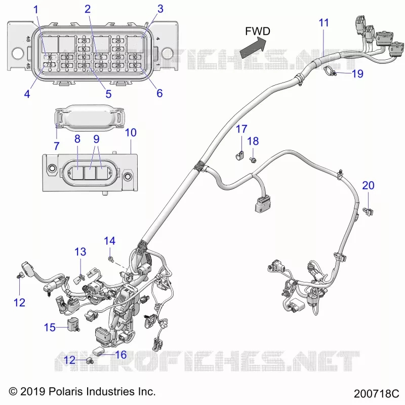 ELECTRICITE, WIRE HARNESS 1
