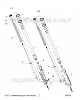 SUSPENSION AVANT FORKS