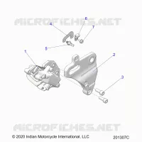 BRAKES, ETRIER DE FREIN ARRIERE