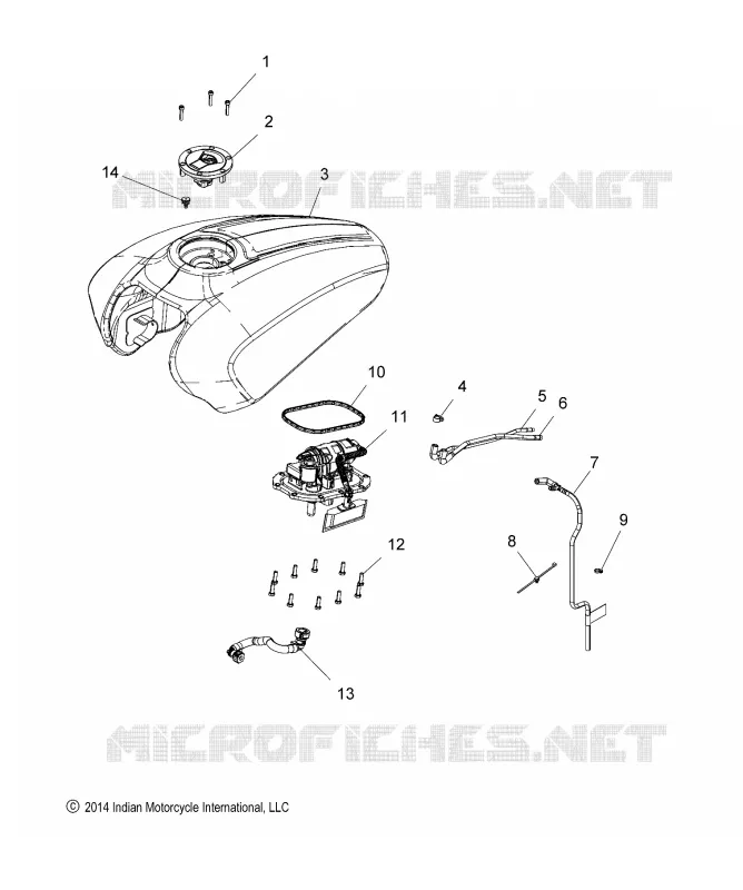 FUEL SYSTEM, FUEL TANK ASM.