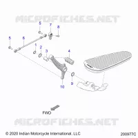 SYSTÃˆME DE TRANSMISSION, SHIFT PEDAL AND SHIFT LINKAGE