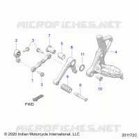 SYSTÃˆME DE TRANSMISSION, SHIFT PEDAL AND LINKAGE