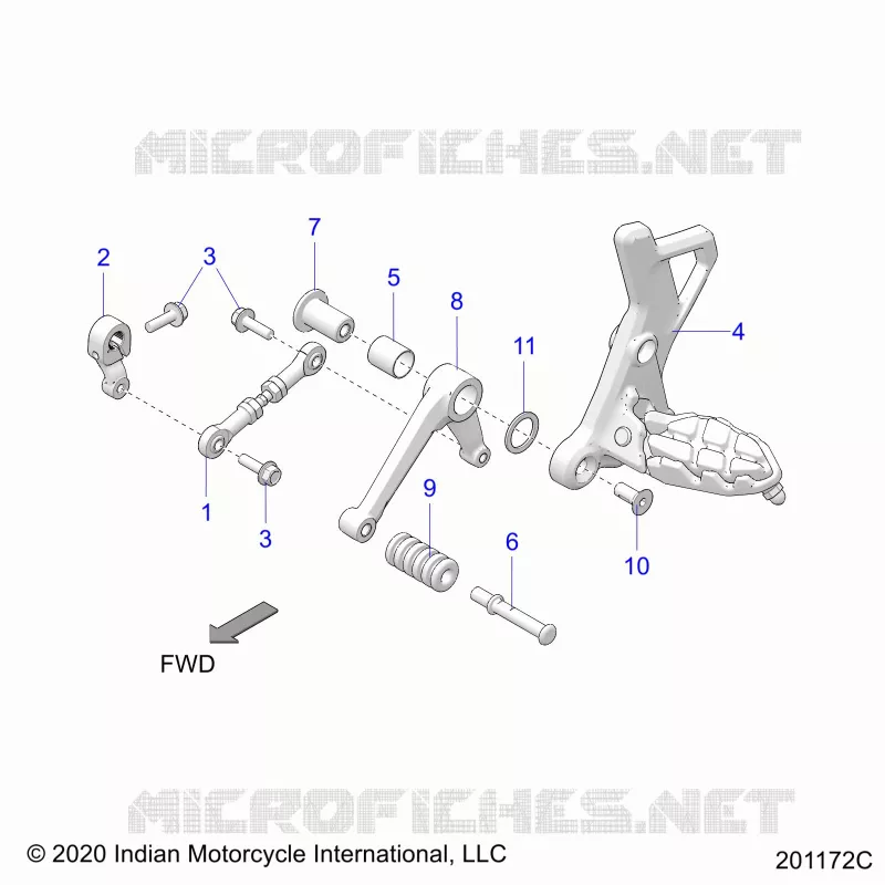 SYSTÃˆME DE TRANSMISSION, SHIFT PEDAL AND LINKAGE