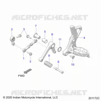 SYSTÃˆME DE TRANSMISSION, SHIFT PEDAL AND LINKAGE