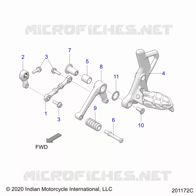 SYSTÃˆME DE TRANSMISSION, SHIFT PEDAL AND LINKAGE