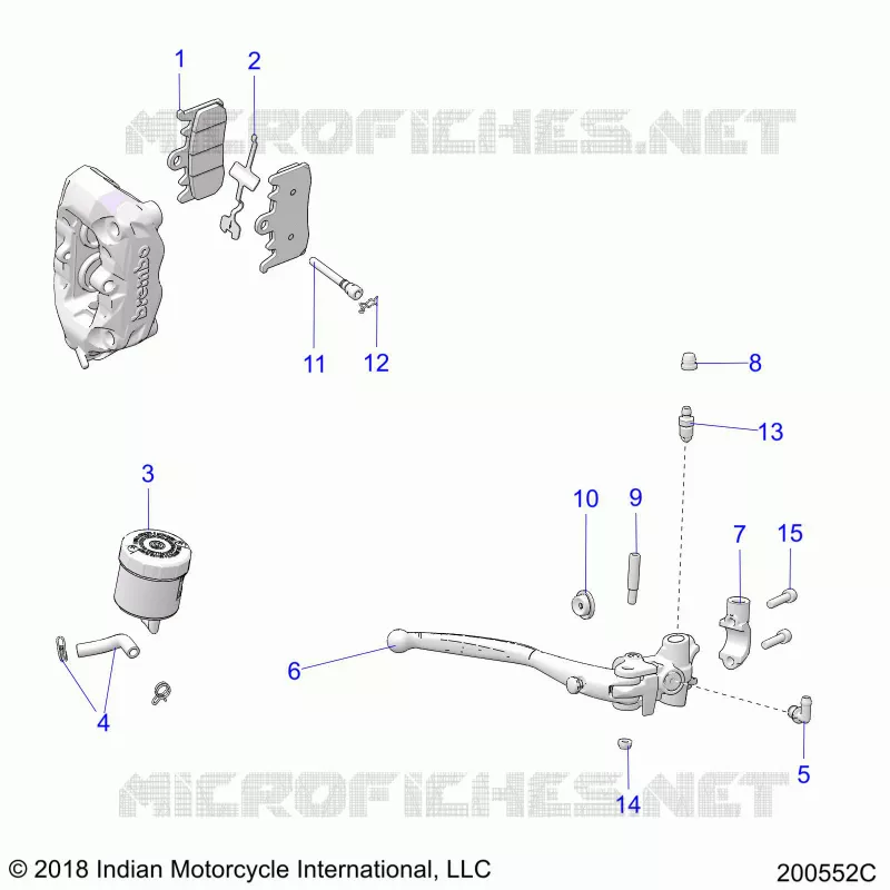 FREIN AVANT KITS