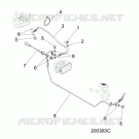 FREINS, FREIN LINE, REAR, ABS