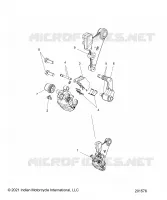 BRAKES, ETRIER DE FREIN ARRIERE ASM., W/ABS