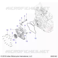 MOTEUR, STATOR COVER