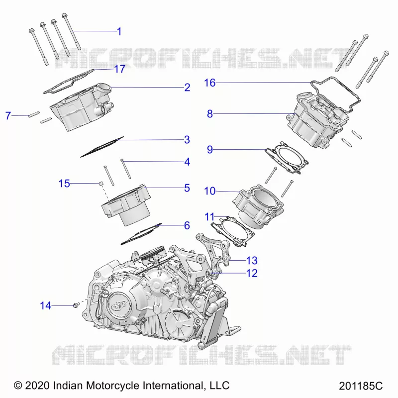 ENGINE, CYLINDER AND CULASSE MNTG.