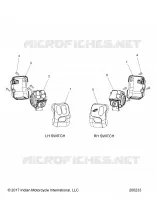 ELECTRICITE, SWITCH CONTROLS, LH/RH
