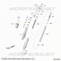 SUSPENSION AVANT FORKS