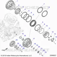 SYSTÃˆME DE TRANSMISSION, CLUTCH AND PRIMARY DRIVE